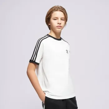 Adidas Tričko 3Stripes Tee Bílá 164