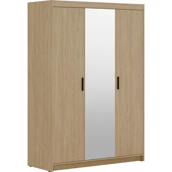 FALCO Skříň se zrcadlem Muela třídveřová dub olejovaný