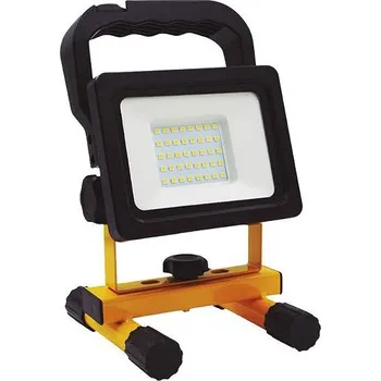 Garsaco Přenosný USB nabíjecí LED reflektor 20W 2000lm, studený, stmívatelný vypínačem