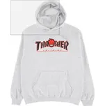 mikina Thrasher Spitfire Big Head Outline šedá XL