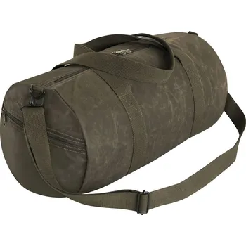 Taška WAXED DUFFLE BAG přes rameno ZELENÁ