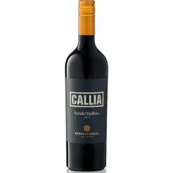 CALLIA Syrah Malbec 2024 13,5% 0,75l červené suché víno z Argentiny