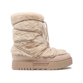 Dámské kozačky Polokozačky Jenny Fairy WS5895-05 Béžová 38