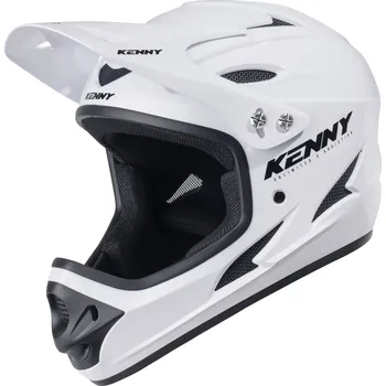 Cyklistická přilba KENNY cyklo přilba DOWNHILL 25 dětská white - S
