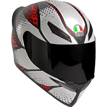 Auto-moto AGV přilba K-1 S Speedarmor matt black/grey/red - XL