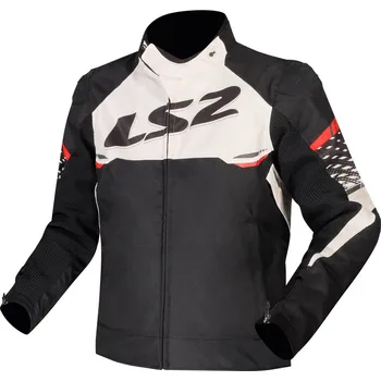 Moto bunda LS2 bunda APEX black/white/red - 5XL