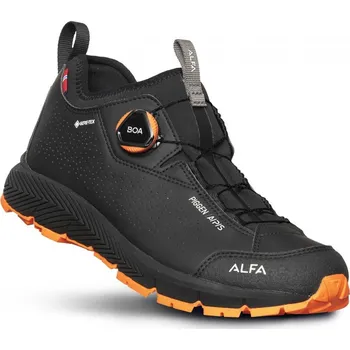 Pánská treková obuv Pánská turistická GORE -TEX® obuv Alfa Piggen Černá 46