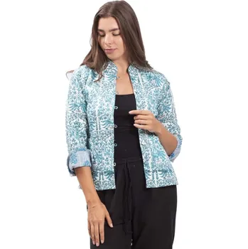 Dámský kabát Dámský kabátek PARAT modrá V. 2XL