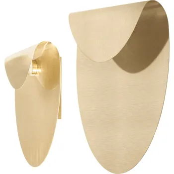 Nástěnné svítidlo Toolight Rea, Nástěnné svítidlo LED APP1431-W Old Gold, OSW-07986