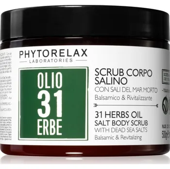 Tělový peeling Phytorelax Laboratories 31 Herbs vyhlazující tělový peeling 500 g