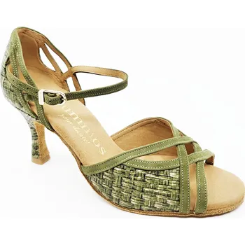 Dámská sálová obuv Rummos,Dámské taneční latinky RCLA/60RR, zelená 36