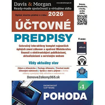 Kniha Účtovné predpisy 2026 Ekniha
