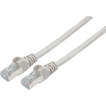 Počítačové příslušenství Network Patch Cable - Cat6 - 5m - Grey - Copper - S/FTP - LSOH / LSZH - PVC - RJ45 - Gold Plated Contacts - Snagless - Booted - Lifetime Warranty - Polybag - 5 m - Cat6 - S/FTP (S-STP) - RJ-45 - RJ-45