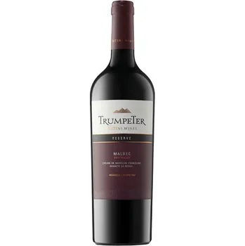 Víno TRUMPETER Malbec 2024 13,5% 0,75l červené suché víno Malbec z Argentiny