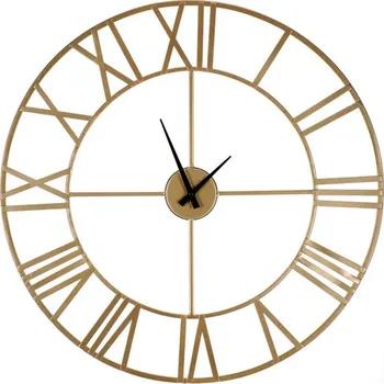 Hodiny Hodiny nástěnné kovové zlaté FA5016
