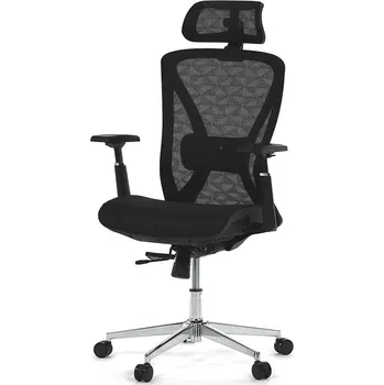 Kancelářská židle černá KA-S258 BK