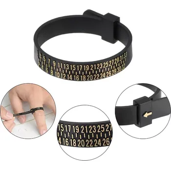 Prsten Multisizer – měřicí páska na prsteny a snubní prsteny