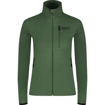 Dámská mikina Dámská powerfleecová mikina NORDBLANC SEDGE NBWFL8291 ZELENÁ 38