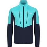 Pánská powerfleecová mikina NORDBLANC GROAN NBWFM8282 SVĚTLE MODRÁ S