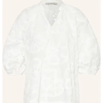 Dámská halenka Lilienfels Dámská Blůza S Krajkou, bílá, 36