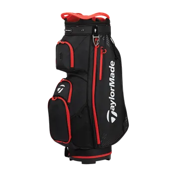 Golfový bag TaylorMade Pro Cart, Black/Red