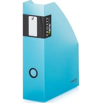 KARTON P+P Magazín box PP1mm Opaline Frosty modrá
