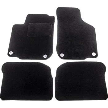 autokoberec ACI textilní koberce pro VW BORA 98-05 černé (pro kulaté příchytky) sada 4 ks