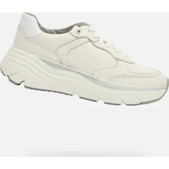 Dámská obuv Geox Dámské Krémové dámské tenisky Geox Diamanta Bílá 38 (2713298)