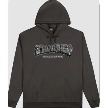 Pánská mikina mikina Thrasher Disco by Spanky šedá XL