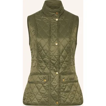 Barbour Dámská Steppovaná Vesta Otterburn, olivová, 42