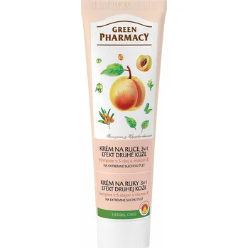 Péče o ruce Green Pharmacy krém na ruce a nehty - Efekt druhé kůže 3v1 100ml