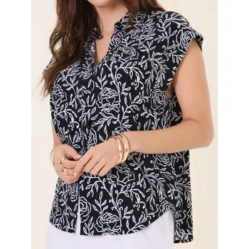 Dámská halenka Sinsay - Košilová halenka - černá - 646DA-99P - 646DA-99P-XS