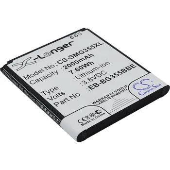 Baterie pro mobilní telefon Baterie Cameron Sino CS-SMG355XL pro Samsung SM-G355 - neoriginální