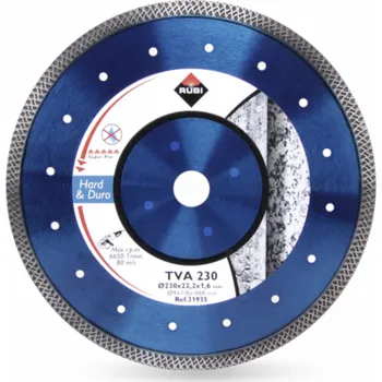Řezný kotouč Rubi Turbo Viper diamantový kotouč na tvrdé materiály 230 mm (31935)
