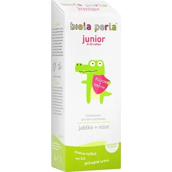 zubní pasta BIELA PERLA Junior Jablko a Máta 50 ml
