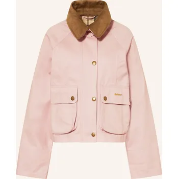 Dámský kabát Barbour Dámská Bunda Beadnell, růžová / hnědá, 36