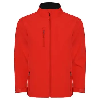 Dámská softshellová bunda Pánská bunda Nebraska, červená, Velikost S