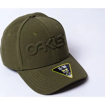 Pokrývka hlavy Kšiltovka Oakley 6 Panel Stretch Hat Embossed velikost S/M (55-58 cm)