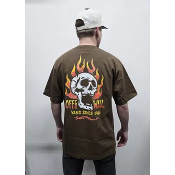 Pánské tričko VANS OFF THE WALL FEVER SS T VINTAGE Velikost: XL