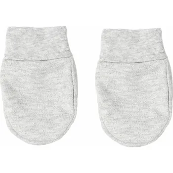 Rukavice Kojenecké šedé bavlněné rukavičky