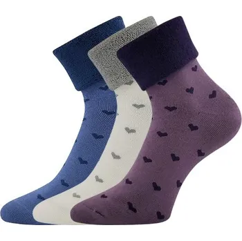 Dámské ponožky 3PACK dámské ponožky Lonka - Hermína, mix barev Barva: Mix barev, Velikost: 39-42