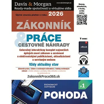 Kniha Zákonník práce & Cestovné náhrady 2025 Ekniha