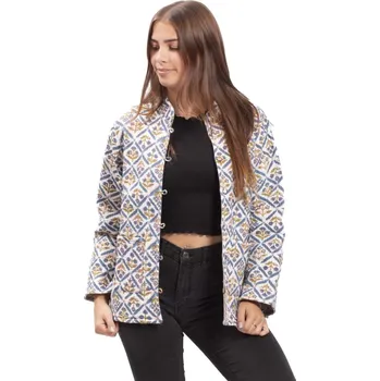 Dámský kabát Dámský kabátek PARAT bílá II. 2XL