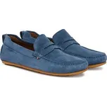 Mokasíny Tommy Hilfiger Core Hilfiegr Suede Driver FM0FM05789 Modrá 44