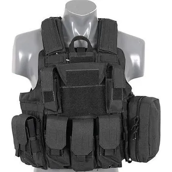 8FIELDS Taktická vesta CIRAS MAR černá