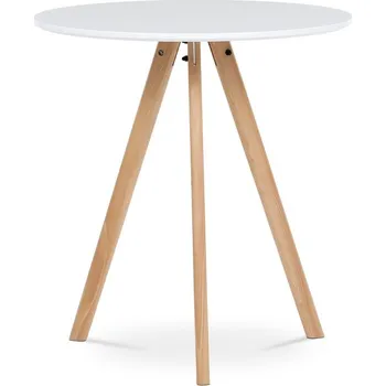 Jídelní stůl Stůl jídelní kulatý bílý matný DT-320 WT