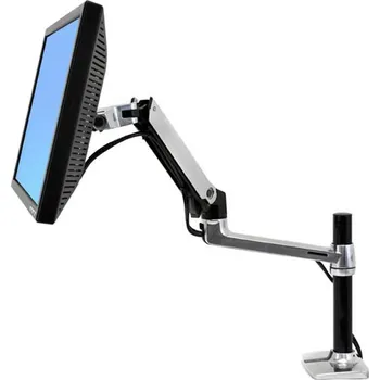 Počítač Držák Ergotron LX Desk Mount LCD Arm, Tall Pole stolní rameno max 24" LCD,vyšší zákl. tyč 45-295-026