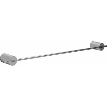 Držák na ručník Rea Tomi, koupelnový věšák na ručníky 60cm, broušená ocel, REA-88012