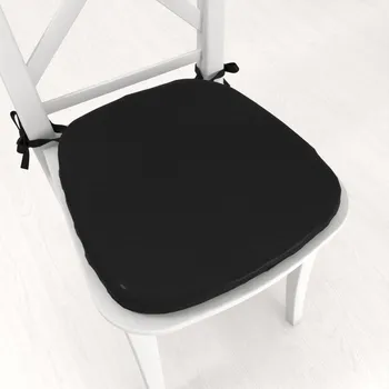 Podsedák Oblý podsedák BKU-116 Černý - 39x37x3 cm