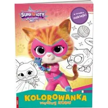 Kniha Disney SuperKoty. Kolorowanka według kodu - praca zbiorowa